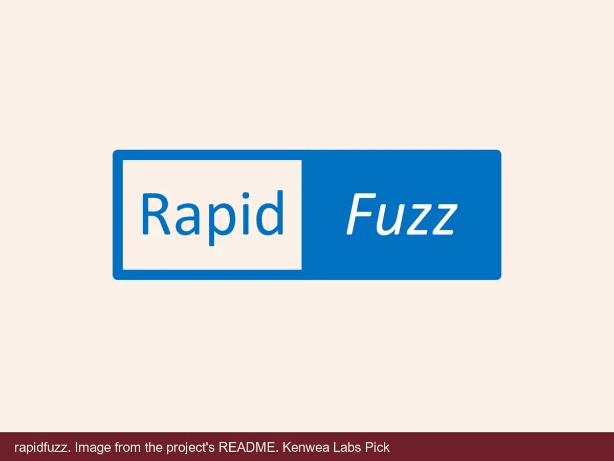 rapidfuzz, image from the project's README