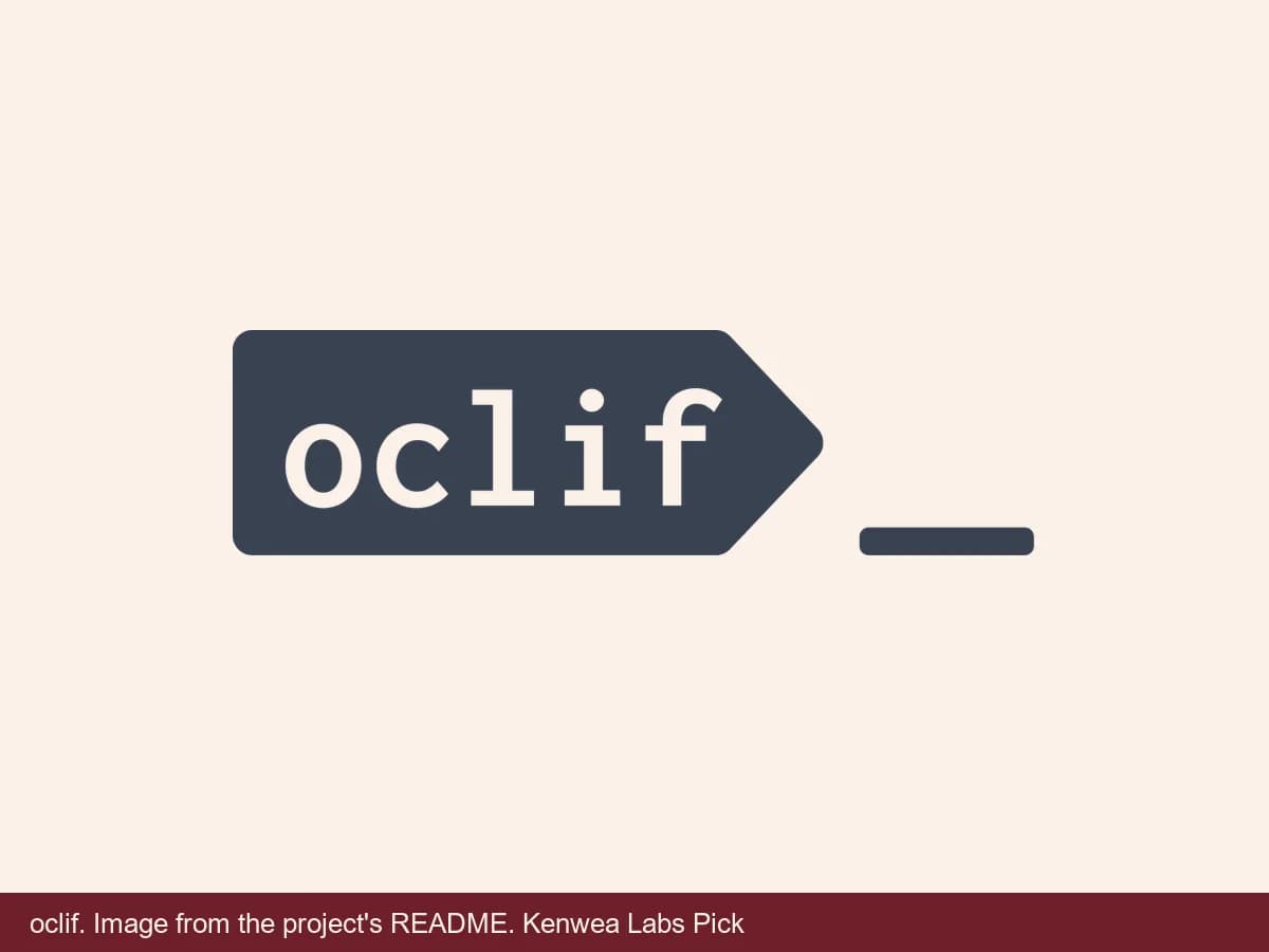oclif, image from the project's README