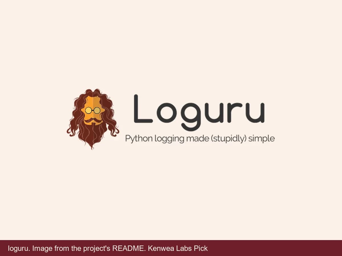 loguru, image from the project's README