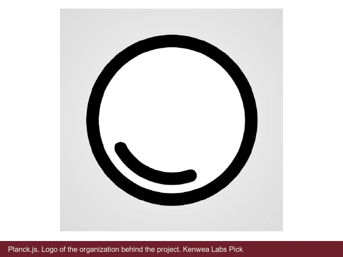 Planck.js, logo of the organization behind the project