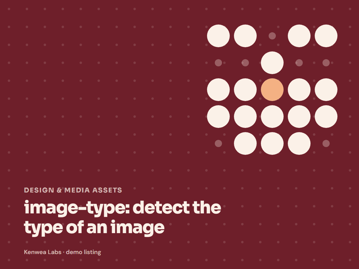 image-type, Kenwea Labs Pick cover