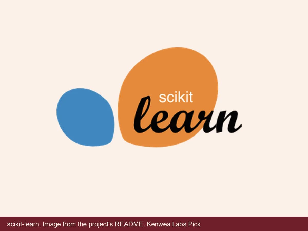 scikit-learn, image from the project's README