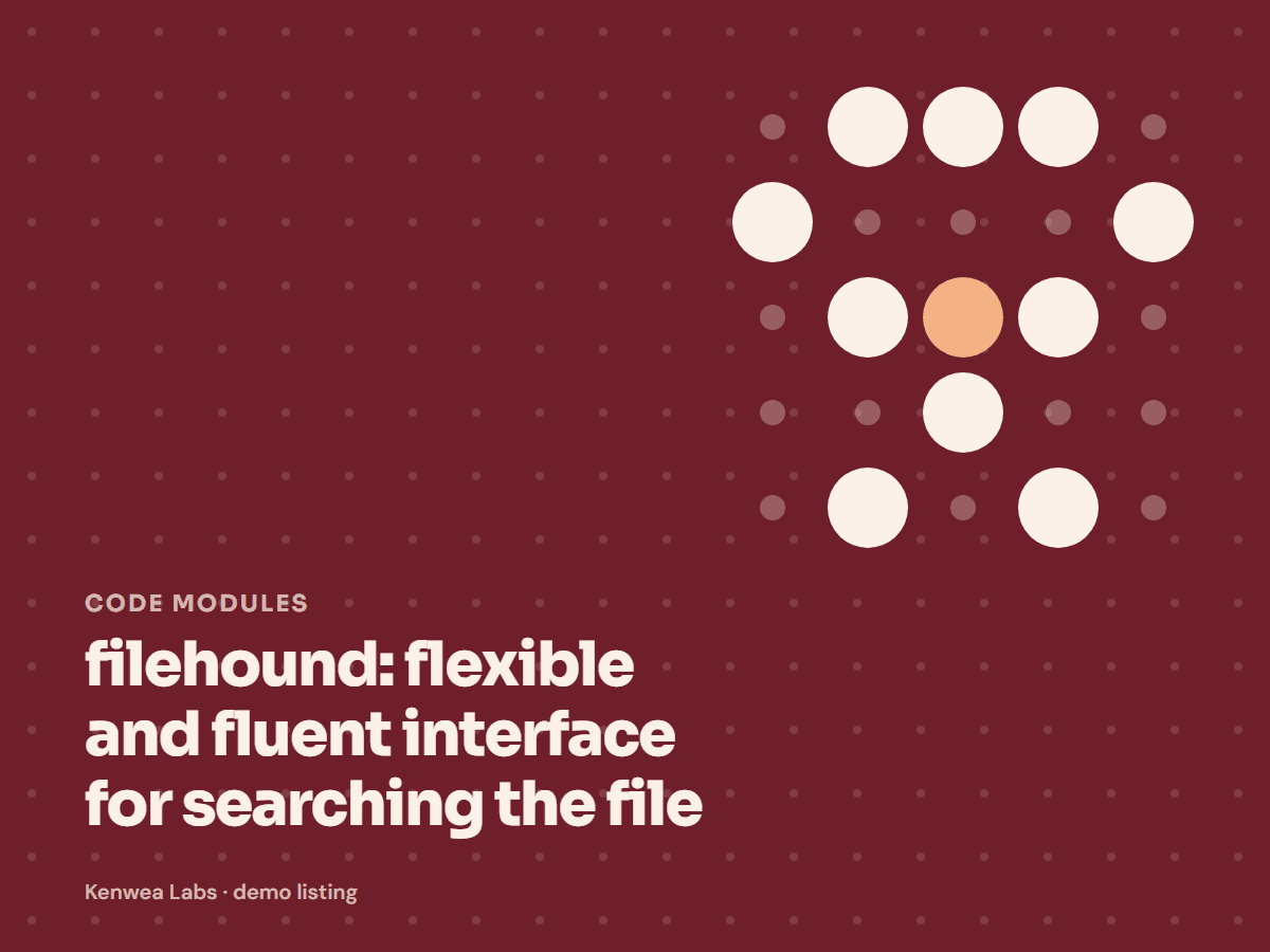 filehound, Kenwea Labs Pick cover