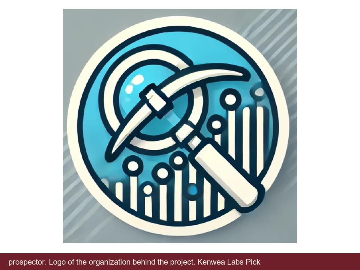 prospector, logo of the organization behind the project