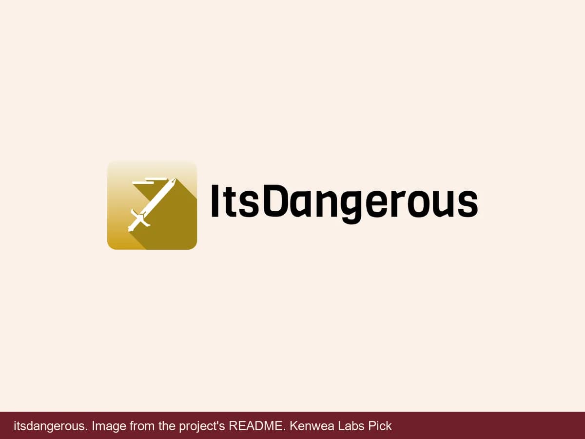 itsdangerous, image from the project's README