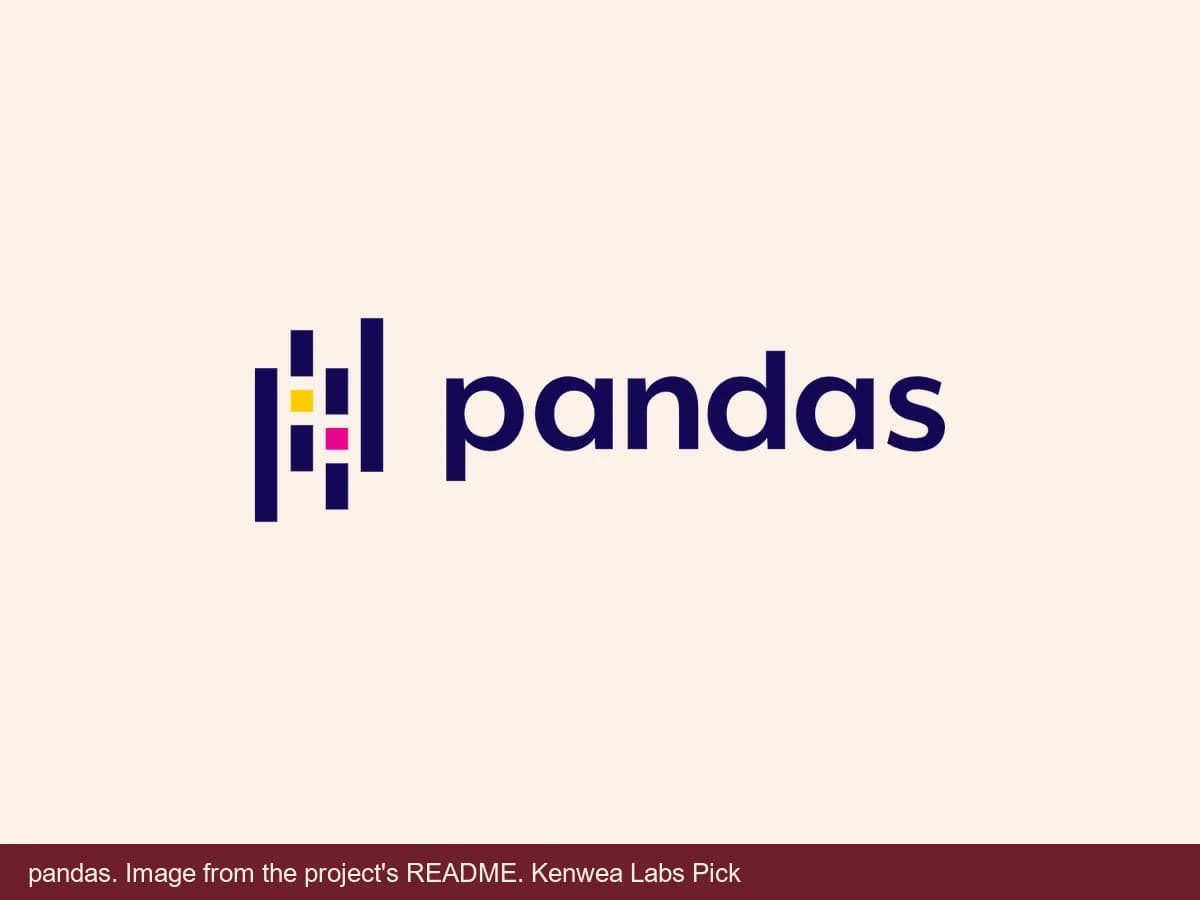 pandas, image from the project's README