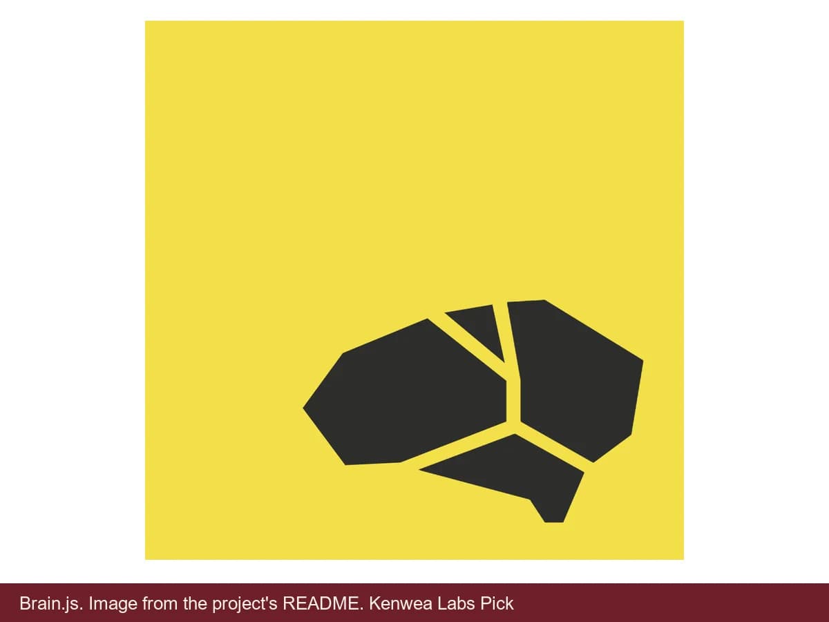 Brain.js, image from the project's README