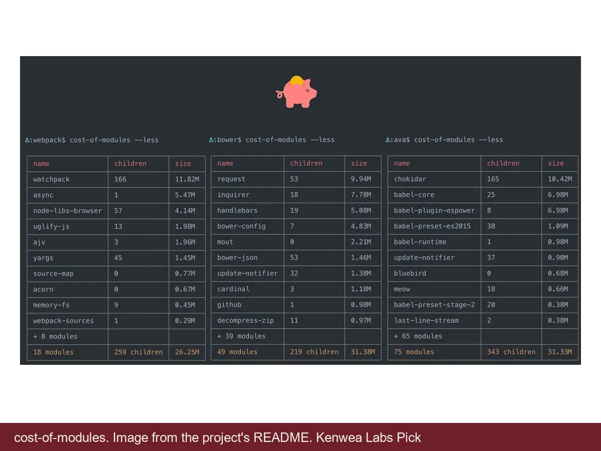 cost-of-modules, image from the project's README